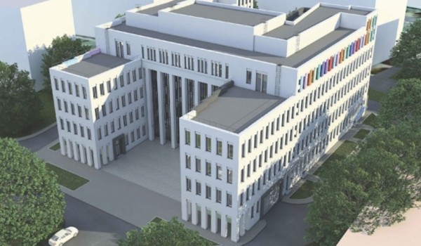 Детско-взрослую поликлинику в Большом Строченовском переулке введут в эксплуатацию в 2019 году