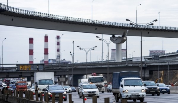 Переразметка южной части МКАД сократила автомобилистам время в пути на 5 - 15 минут