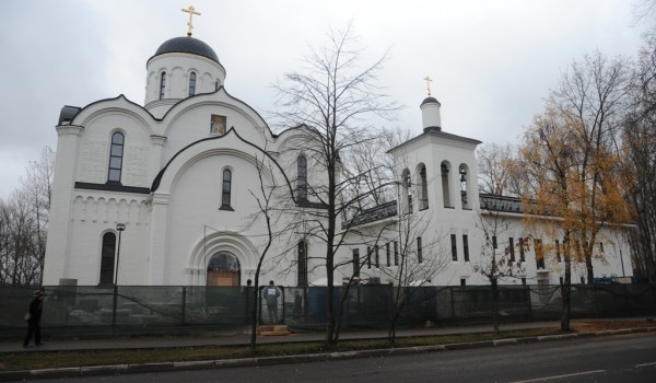 Большой каменный храм Николая Чудотворца в Тушине планируется ввести в эксплуатацию в июне 2019 года