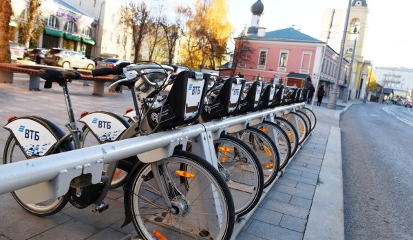 До 5,1 тыс. единиц планируется увеличить количество велосипедов в  сети проката в Москве