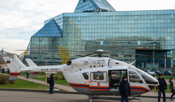 С начала этого года экипажами Московского вертолетного центра было спасено более 500 человек