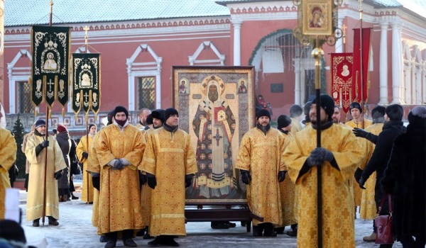 Первый крестный ход в новом году пройдет в центре Москвы