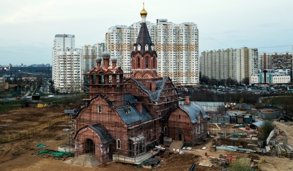В 2019 году в столице планируется завершить строительство 10 православных храмов