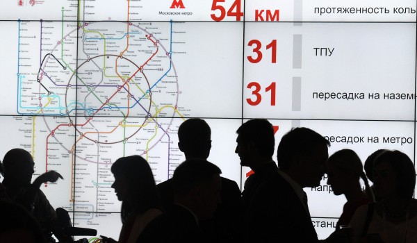 Выставку схем Московского метрополитена в новогодние праздники посетили более 25 тысяч человек