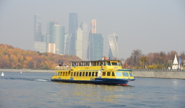 Летнюю пассажирскую навигацию на Москва-реке планируется запустить 24 апреля