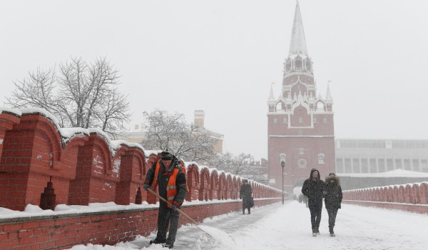 Рекорд снегопада 20-летней давности был побит в минувшие выходные