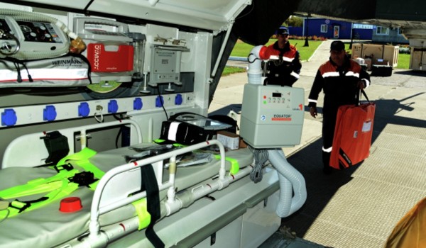 При больнице им. С.С. Юдина начали дежурить санитарные вертолеты ГКУ «МАЦ»