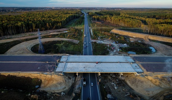 За три года планируется завершить строительство участка Северо-Восточной хорды от Ярославского до Дмитровского шоссе