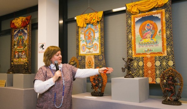 Выставка буддийского искусства «Сокровища Гималаев» открылась в Москве