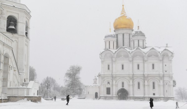 Облачная погода, снег и до плюс 1 градуса ожидается в столице 21 февраля