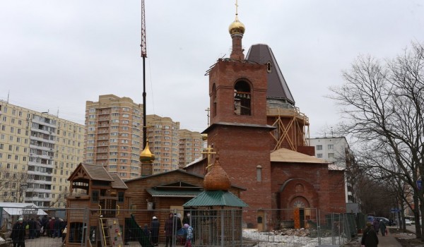 На севере столицы возводится храмовый комплекс в честь Преподобного Серафима Саровского
