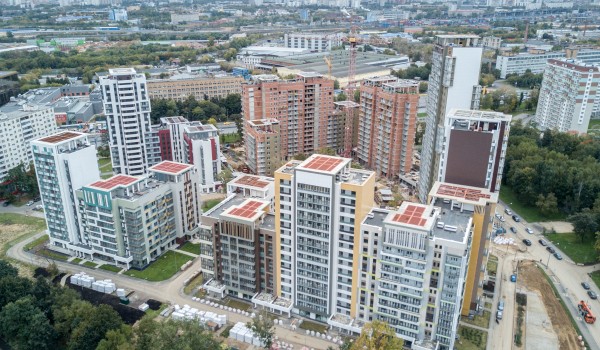 В I квартале 2019 года московские строители ввели почти треть от планируемого годового объёма жилья
