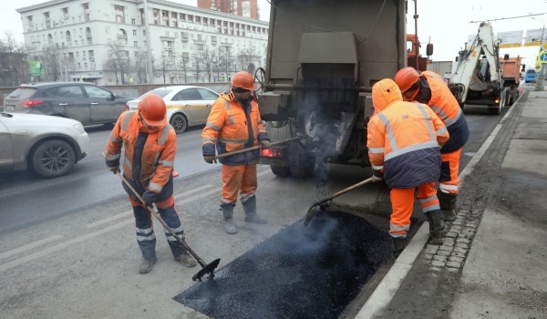 В Москве начинается сезон дорожно-ремонтных работ