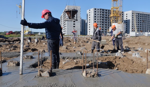Начались подготовительные работы к строительству  жилого дома по программе реновации в районе Южное Медведково