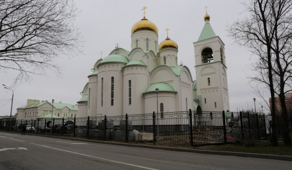 Храмовый комплекс в честь святого благоверного князя Андрея Боголюбскоговозводится на юго-востоке столицы