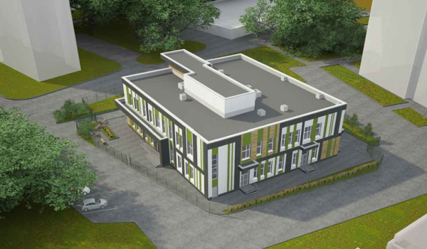 Новое здание Центра социального обслуживания  населения «Некрасовка» введут в эксплуатацию в 2020 году