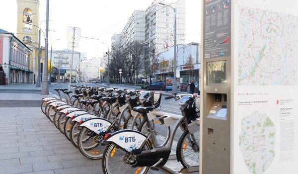 Новые станции велопроката появятся в 2019 году в 12 районах столицы