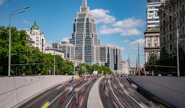 Схема съезда с внешней стороны Садового кольца на Ленинский проспект изменится с 27 мая