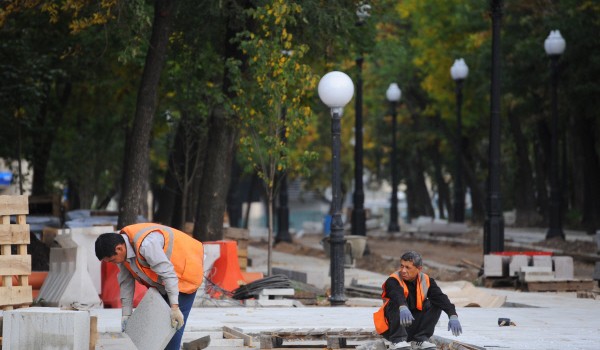 В Детском Черкизовском парке завершается реконструкция амфитеатра