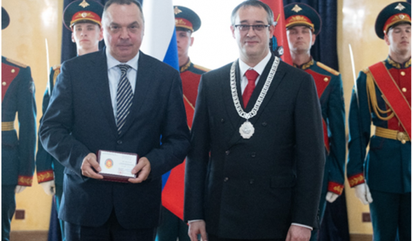 Управление Росреестра по Москве отмечено Почетным знаком Мосгордумы за вклад в развитие столицы