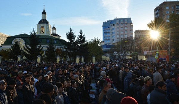 Временные альтернативные места проведения богослужений, связанных с празднованием Ураза-байрам в столице