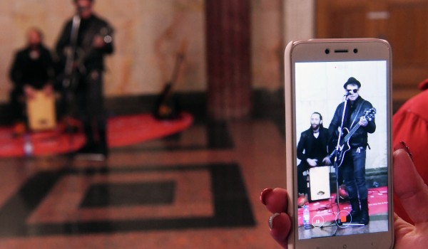 Участники проекта «Музыка в метро» подготовили программу в павильоне МЦД в честь 220-летия А.Пушкина