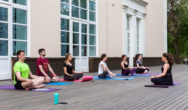 На ВДНХ стартовали бесплатные занятия по хатха-йоге
