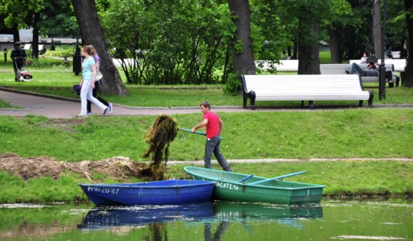 Московские парки приглашают на водную прогулку