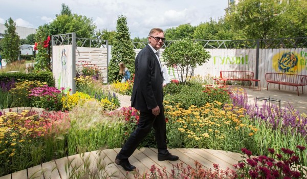 Открытие фестиваля садов и цветов Moscow Flower Show в парке «Музеон»