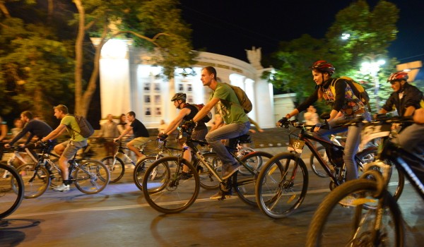 Движение на центральных улицах города будет перекрыто 13 июля из-за проведения ночного велофестиваля