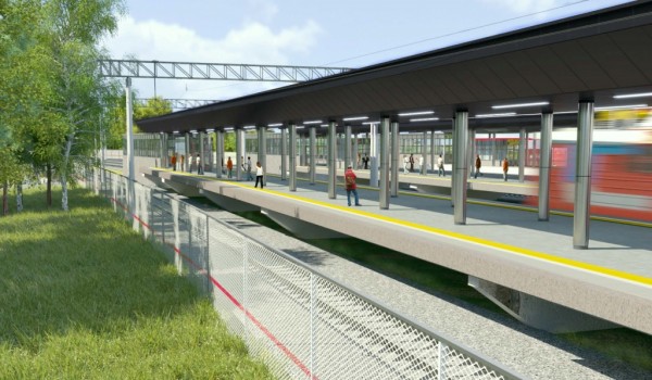 Остановку Аминьевская построят на Киевском направлении МЖД