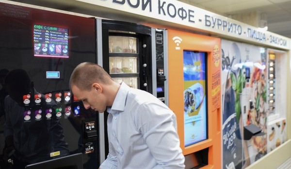 В метро в 2019 году установлено более 70 вендинговых автоматов