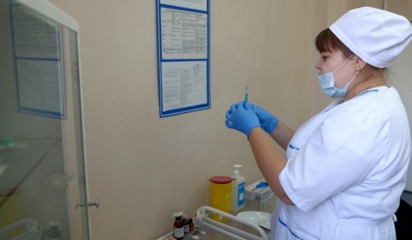За неделю около 270 тыс москвичей прошли вакцинацию от гриппа