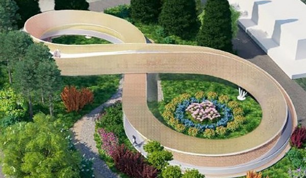 На ВДНХ началось строительство аттракциона «Лента Мебиуса»