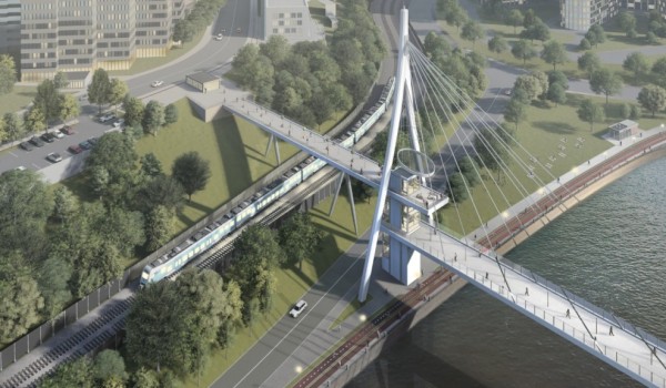 Дорогомилово и Шелепихинскую набережную может соединить пешеходный мост
