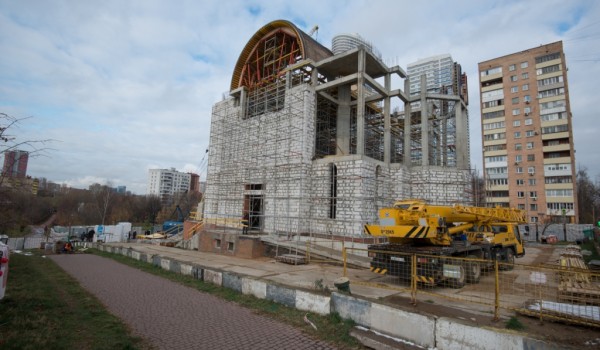 В Ростокино к концу 2020 года будет введен в эксплуатацию храм в честь святых равноапостольных Мефодия и Кирилла