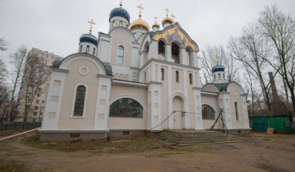 На юге столицы возводится храм в честь святителя Николая Мирликийского