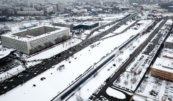 Движение на Волгоградском проспекте ограничено по 28 февраля 2020 года из-за реконструкции инженерных сетей