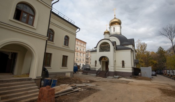 Храм в честь святых царственных страстотерпцев на Войковской поставлен на кадастровый учет