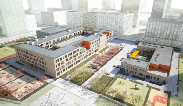 В Коммунарке введена в эксплуатацию школа-гигант на 1100 учеников