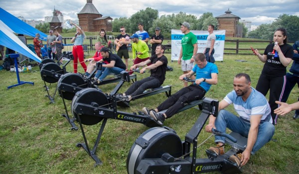 Спортивные игры на Сабантуе в Коломенском