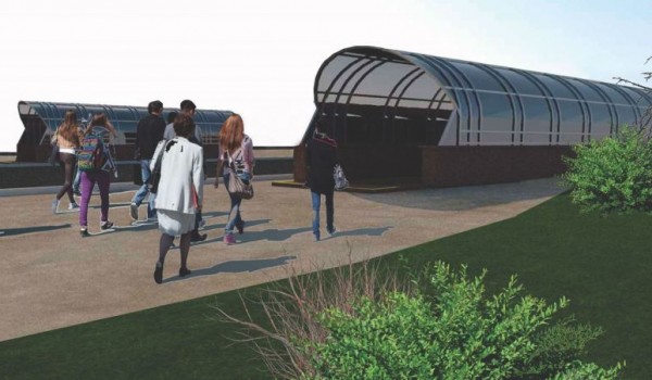 Завершены основные строительно-монтажные работы на пешеходном переходе через Северный дублер Кутузовского проспекта