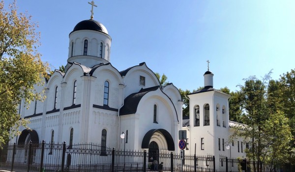 Храм преподобного Сергия Радонежского в Тушино планируется сдать в эксплуатацию в марте 2020 года