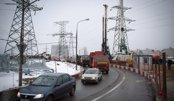 Движение на Рязановском и Варшавском шоссе ограничат с 2 марта на год из-за строительства дороги