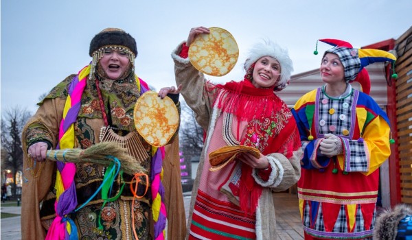 Фестиваль «Московская Масленица» в парке Горького