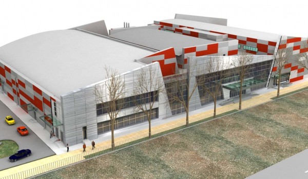 Ледовый каток в районе Куркино оформят в красно-серой гамме