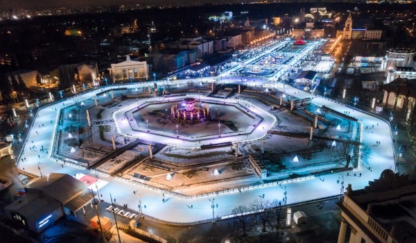 Н.Сергунина: более 500 тысяч человек посетили каток на ВДНХ за зимний сезон