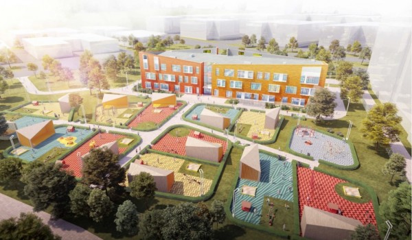 Детский сад со скошенной крышей построят в Покровском-Стрешневе