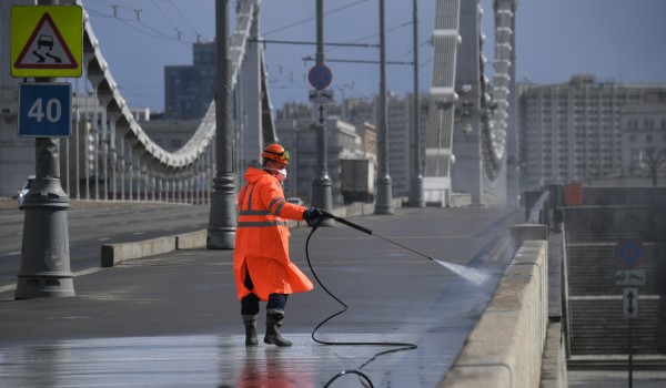 Петр Бирюков: Масштабную дезинфекцию проведут в Москве 12 апреля