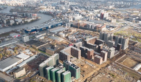 За четыре месяца 2020 года в Москве построено почти четыре миллиона квадратных метров недвижимости